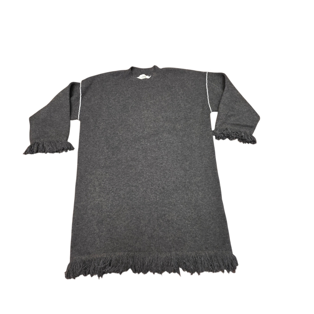 Joh Susie Gray Oversized Tunic Sweater/ Dress Size S - Picture 10 of 12